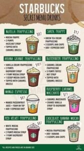 Starbucks Secret Menu